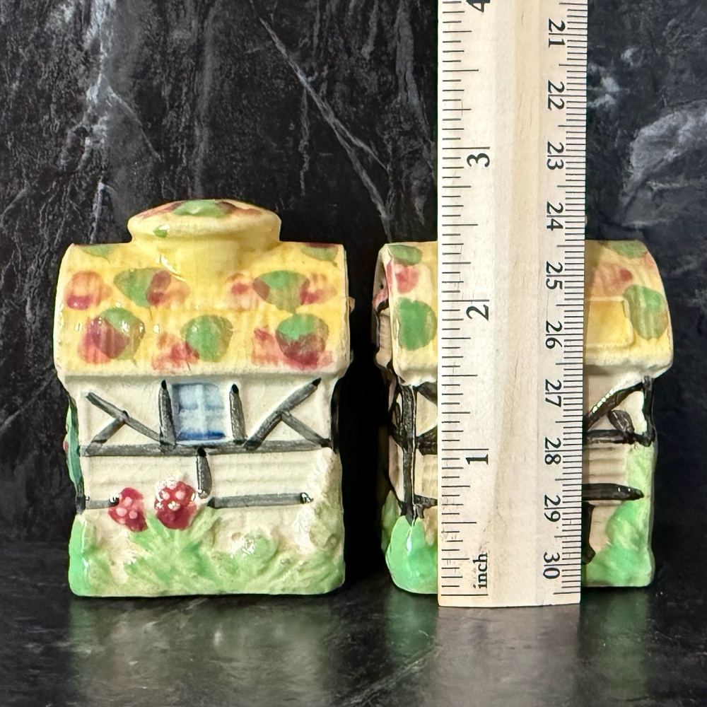 Cottage Salt and Pepper Shakers - Picture 3 of 13